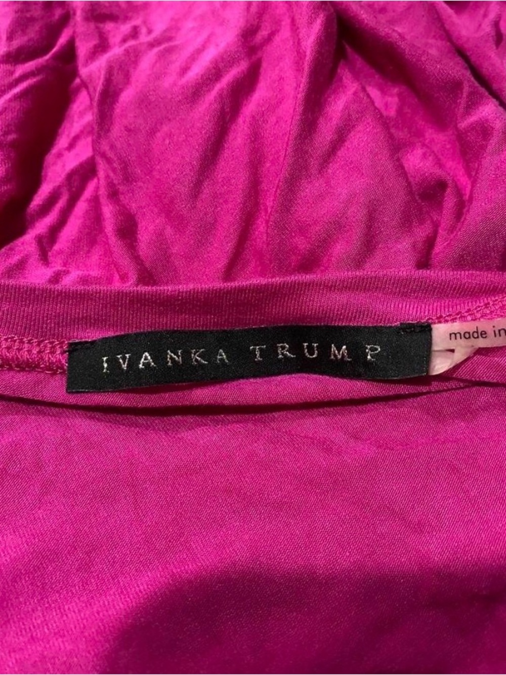 Ivanka Trump Fuchsia Short-Sleeve T-Shirt Dress - Picture 5 of 6